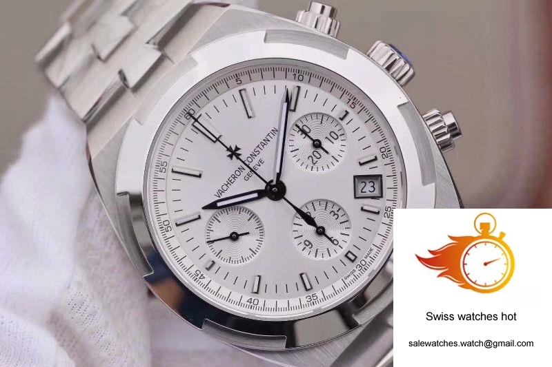 Vacheron Constantin Overseas Chronograph 5500V/110A-B075 8F Factory Silver Dial 4 Vacheron Constantin Overseas Chronograph 5500V/110A-B075 8F Factory Silver Dial 4