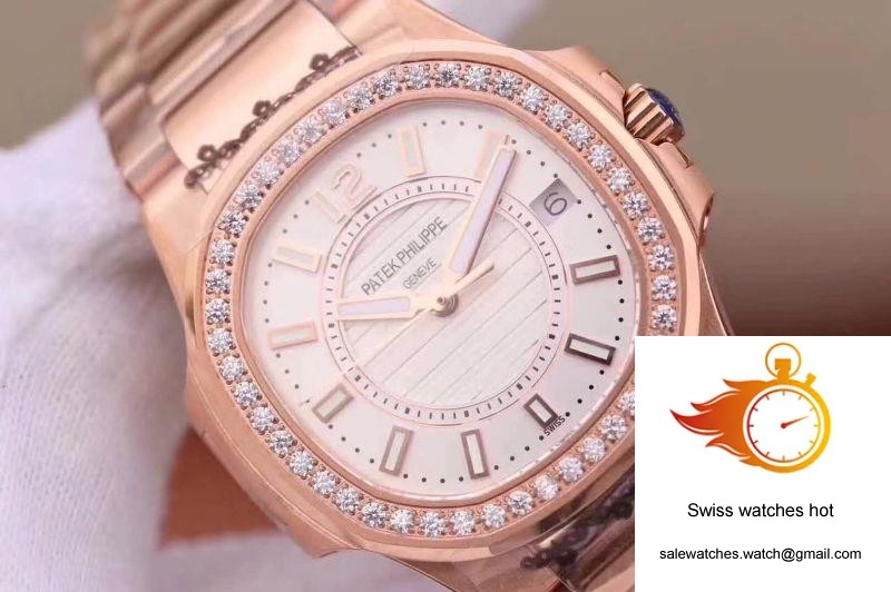 Patek Philippe Nautilus Ladies 7010/1R-011 Silver Dial 4 Patek Philippe Nautilus Ladies 7010/1R-011 Silver Dial 4