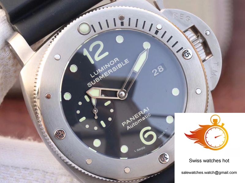Panerai Luminor Submersible 1950 Amagnetic 3 Days Titanium PAM389 VS Factory V2 Black Dial 4 Panerai Luminor Submersible 1950 Amagnetic 3 Days Titanium PAM389 VS Factory V2 Black Dial 4