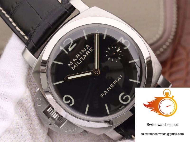Panerai Luminor Marina Militare PAM 217 XF Factory Black Dial 4 Panerai Luminor Marina Militare PAM 217 XF Factory Black Dial 4