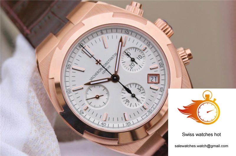 Vacheron Constantin Overseas Chronograph 5500V/000R-B074 8F Factory Silver Dial 4 Vacheron Constantin Overseas Chronograph 5500V/000R-B074 8F Factory Silver Dial 4