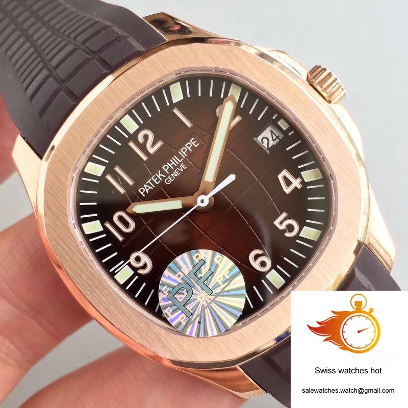 Patek Philippe Aquanaut Jumbo 5167R-001 PF Factory Chocolate Dial 4 Patek Philippe Aquanaut Jumbo 5167R-001 PF Factory Chocolate Dial 4