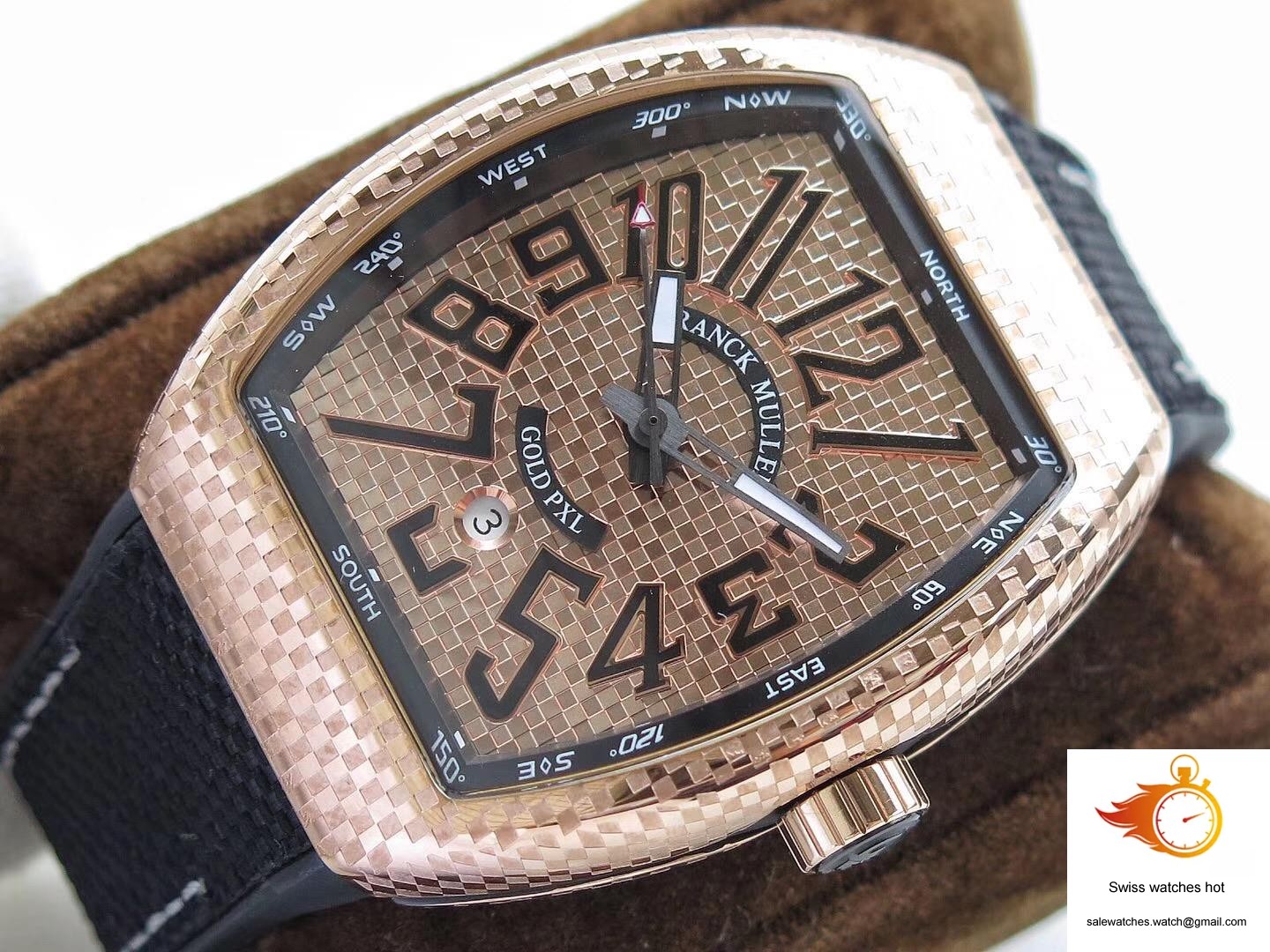 Franck Muller Vanguard V45 Rose Gold Dial 4 Franck Muller Vanguard V45 Rose Gold Dial 4