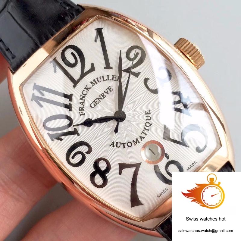 Franck Muller Casablanca Date 8880 C DT GF Factory V2 Silver Dial 4 Franck Muller Casablanca Date 8880 C DT GF Factory V2 Silver Dial 4