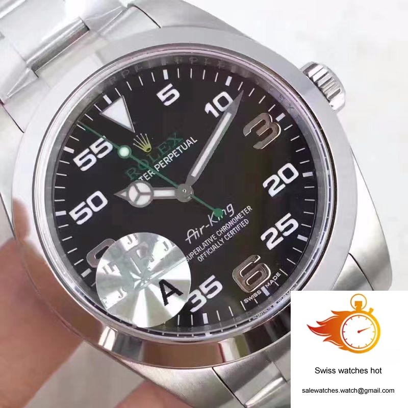 Rolex Air-King 116900 JF Factory Black Dial 4 Rolex Air-King 116900 JF Factory Black Dial 4