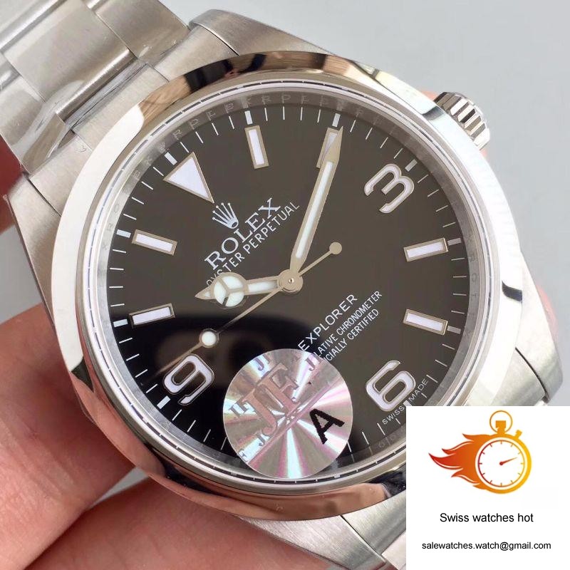 Rolex Air King M116900-0002 JF Factory Black Dial 4 Rolex Air King M116900-0002 JF Factory Black Dial 4
