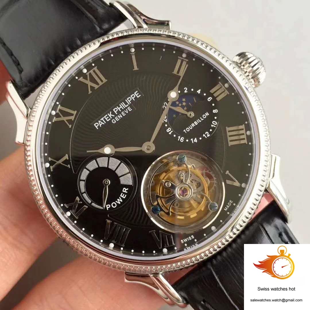 Patek Philippe Tourbillon Moonphase Black Dial 4 Patek Philippe Tourbillon Moonphase Black Dial 4
