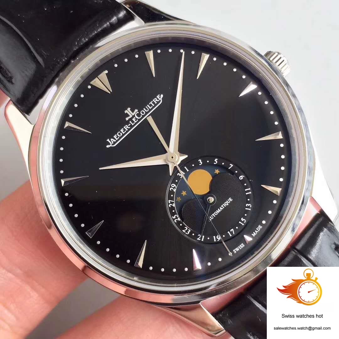 Jaeger-LeCoultre Master Ultra Thin Moon 1368470 ZF Factory Black Dial 4 Jaeger-LeCoultre Master Ultra Thin Moon 1368470 ZF Factory Black Dial 4