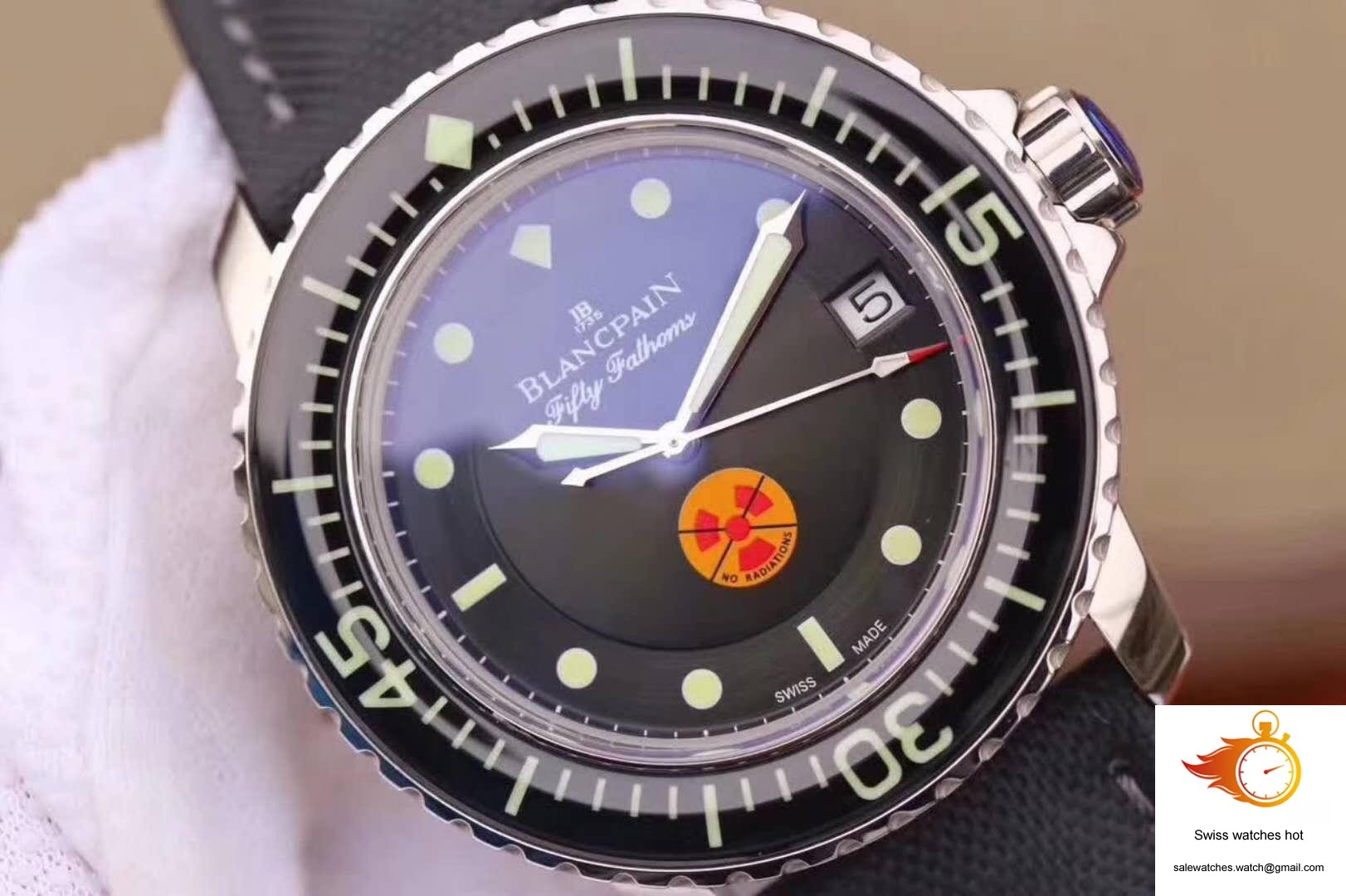 Blancpain Fifty Fathoms Tribute Limited Edition 5015B-1130-52 ZF Factory Black Dial 4 Blancpain Fifty Fathoms Tribute Limited Edition 5015B-1130-52 ZF Factory Black Dial 4