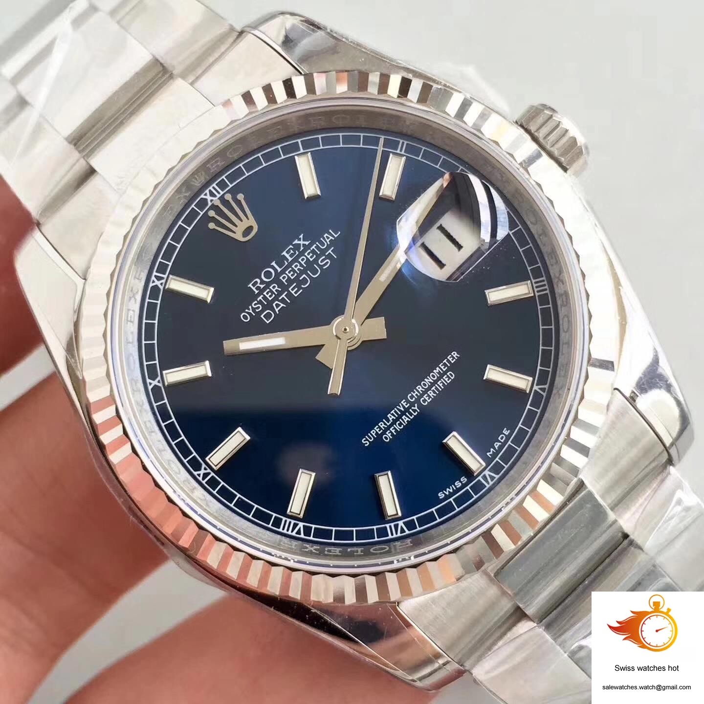 Rolex Datejust 116234 36mm AR Factory V2 Blue Dial 4 Rolex Datejust 116234 36mm AR Factory V2 Blue Dial 4