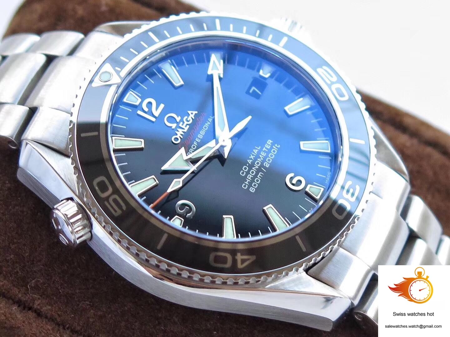 Omega Seamaster Planet Ocean Liquid Metal 1948 “LMPO” 222.30.42.20.01.001 Noob Factory V6 Black Dial 4 Omega Seamaster Planet Ocean Liquid Metal 1948 “LMPO” 222.30.42.20.01.001 Noob Factory V6 Black Dial 4