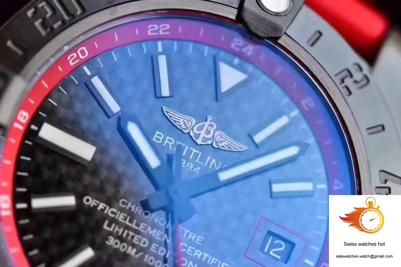 Breitling Avenger II GMT A3239011/BC35/433X/A20BA.1 GF Factory Black Dial 4 Breitling Avenger II GMT A3239011/BC35/433X/A20BA.1 GF Factory Black Dial 4