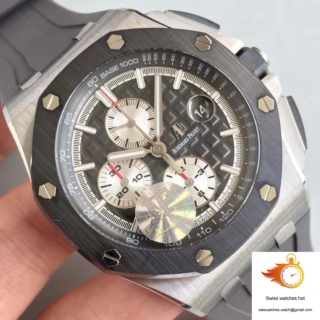 Audemars Piguet Royal Oak Offshore 26400IO.OO.A004CA.01 JF Factory V2 Black Dial 4 Audemars Piguet Royal Oak Offshore 26400IO.OO.A004CA.01 JF Factory V2 Black Dial 4