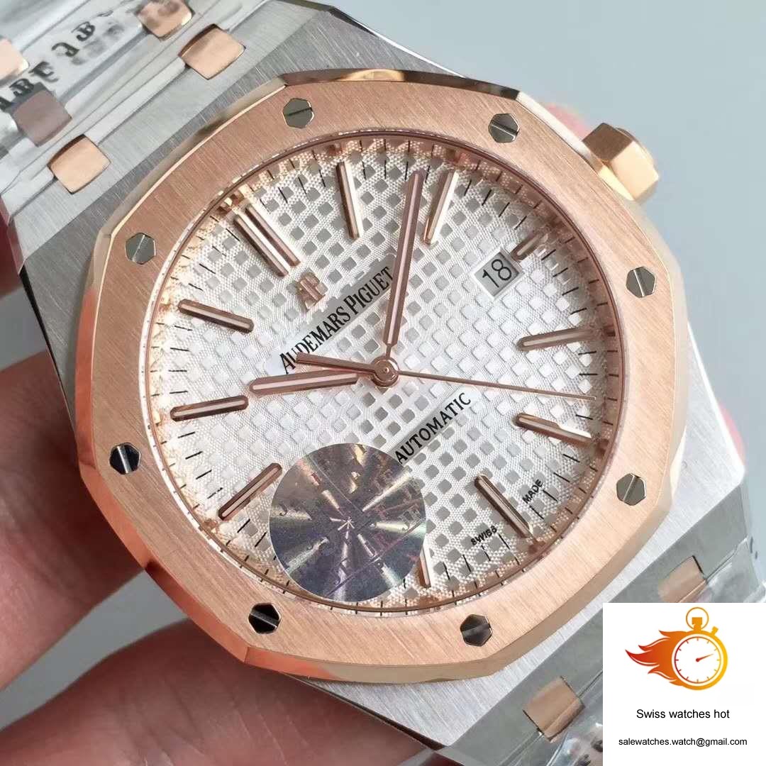 Audemars Piguet Royal Oak 15400SR.OO.1220SR.01 JF Factory Silver Dial 4 Audemars Piguet Royal Oak 15400SR.OO.1220SR.01 JF Factory Silver Dial 4