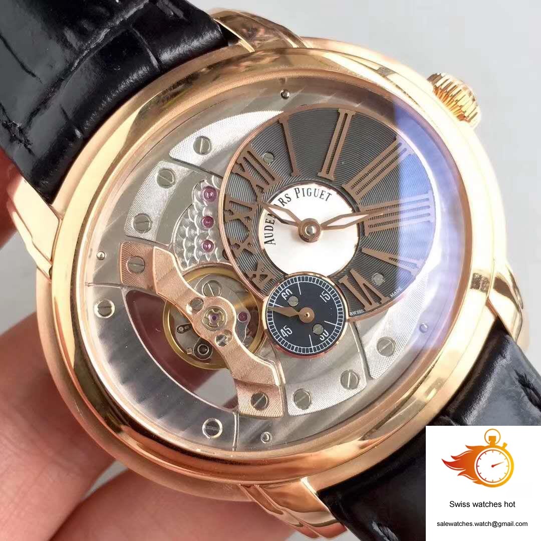 Audemars Piguet Royal Millenary 4101 15350OR.OO.D093CR.01 V9 Factory Skeleton Dial 4 Audemars Piguet Royal Millenary 4101 15350OR.OO.D093CR.01 V9 Factory Skeleton Dial 4