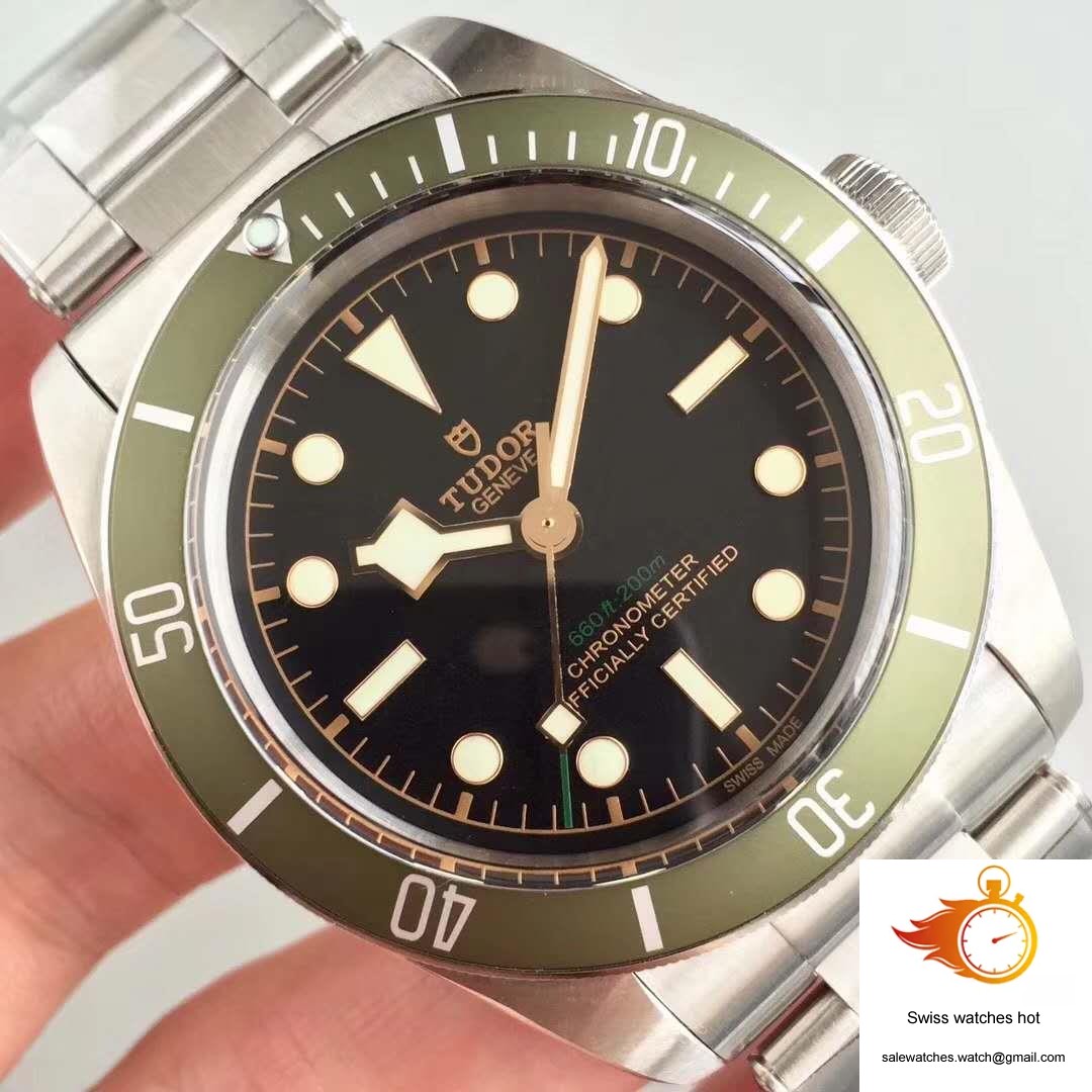 Tudor Heritage Black Bay Green Harrods Special Edition 79230G ZF Factory Black Dial 4 Tudor Heritage Black Bay Green Harrods Special Edition 79230G ZF Factory Black Dial 4