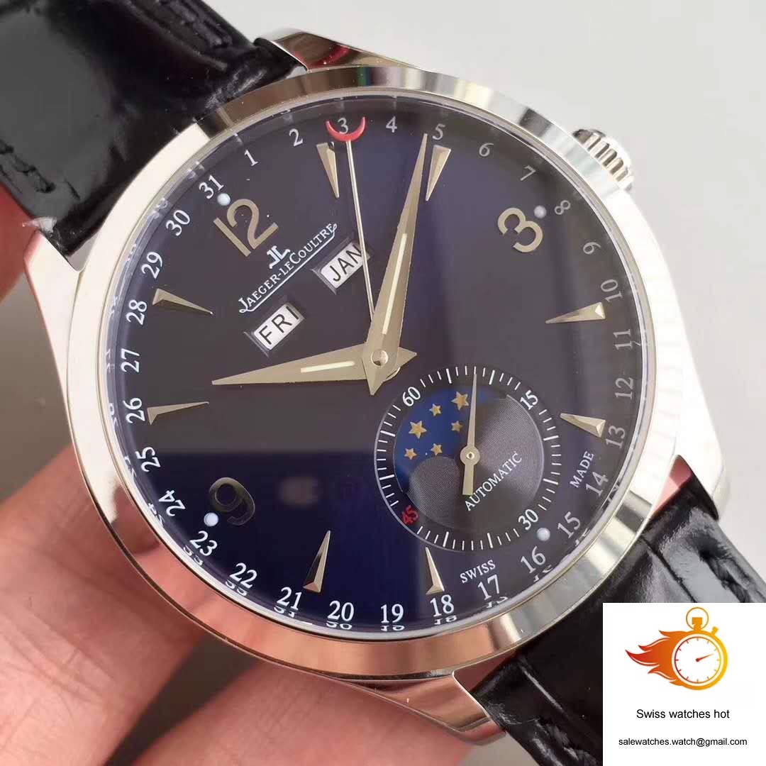 Jaeger-LeCoultre Master Calendar 1558420 KM Factory Blue Dial 4 Jaeger-LeCoultre Master Calendar 1558420 KM Factory Blue Dial 4