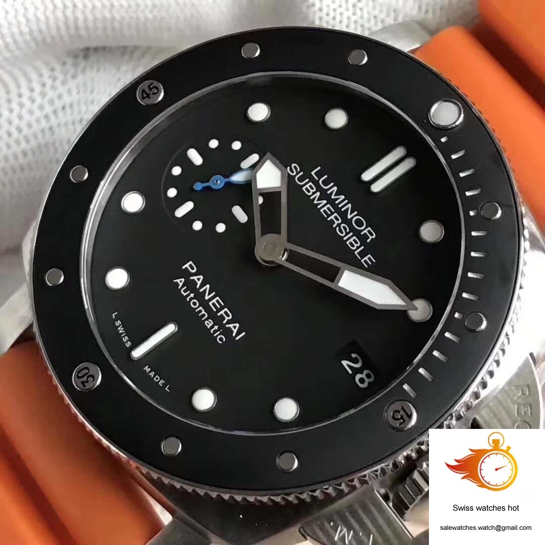 Panerai Luminor Submersible PAM1389 VS Factory Black Dial 4 Panerai Luminor Submersible PAM1389 VS Factory Black Dial 4