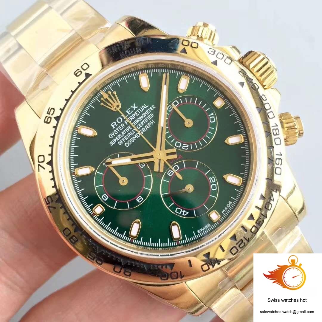 Rolex Daytona Cosmograph 116508 AR Factory Green Dial 4 Rolex Daytona Cosmograph 116508 AR Factory Green Dial 4