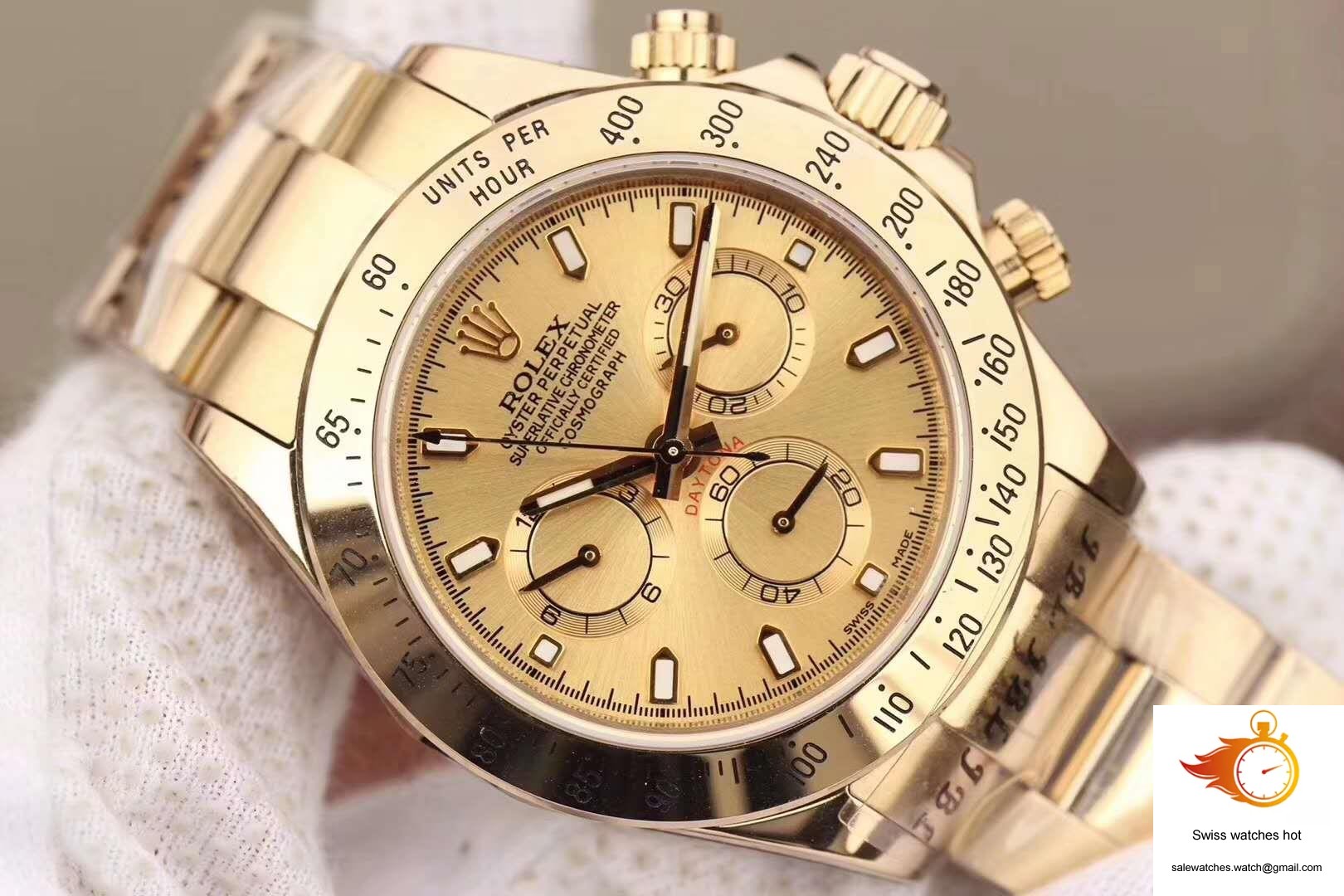 Rolex Daytona Cosmograph 116503 JH Factory Gold Dial 4 Rolex Daytona Cosmograph 116503 JH Factory Gold Dial 4