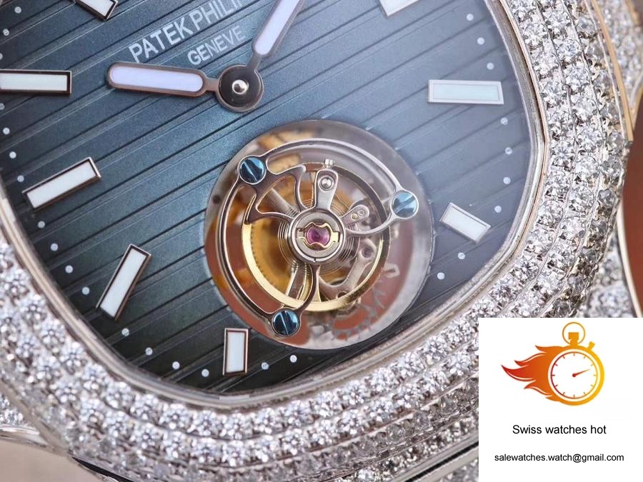 Patek Philippe Nautilus Jumbo 5711 Tourbillon Blue Dial R8 Factory 4 Patek Philippe Nautilus Jumbo 5711 Tourbillon Blue Dial R8 Factory 4