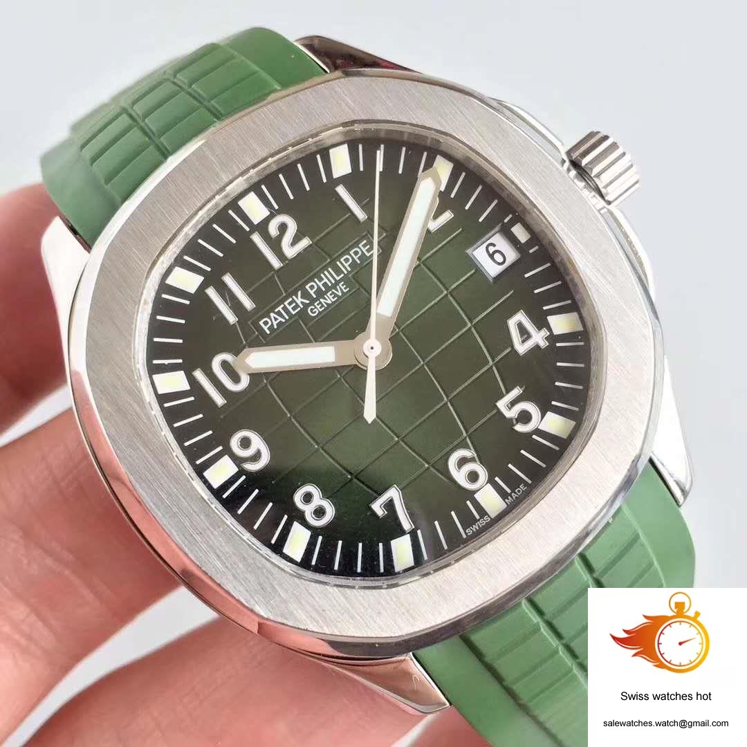 Patek Philippe Aquanaut Jumbo 5167A PF Factory Green Dial 4 Patek Philippe Aquanaut Jumbo 5167A PF Factory Green Dial 4