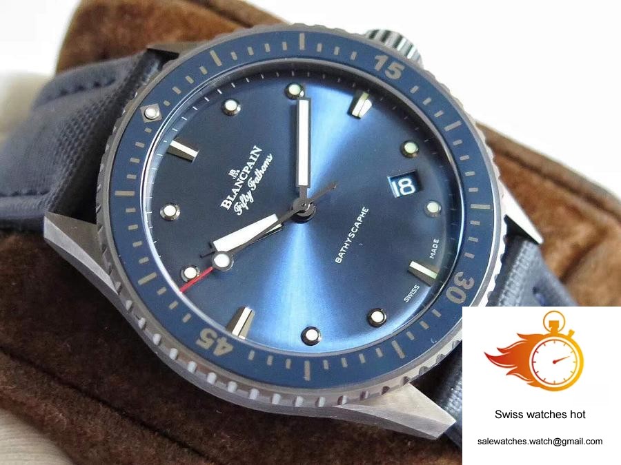 Blancpain Fifty Fathoms Bathyscaphe 5000-0240-O52A ZF Factory Blue Dial 4 Blancpain Fifty Fathoms Bathyscaphe 5000-0240-O52A ZF Factory Blue Dial 4