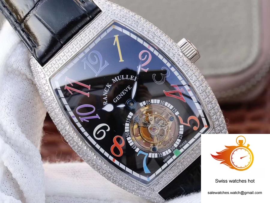 Franck Muller Crazy Color Dreams Tourbillon 8880 Black Dial 4 Franck Muller Crazy Color Dreams Tourbillon 8880 Black Dial 4