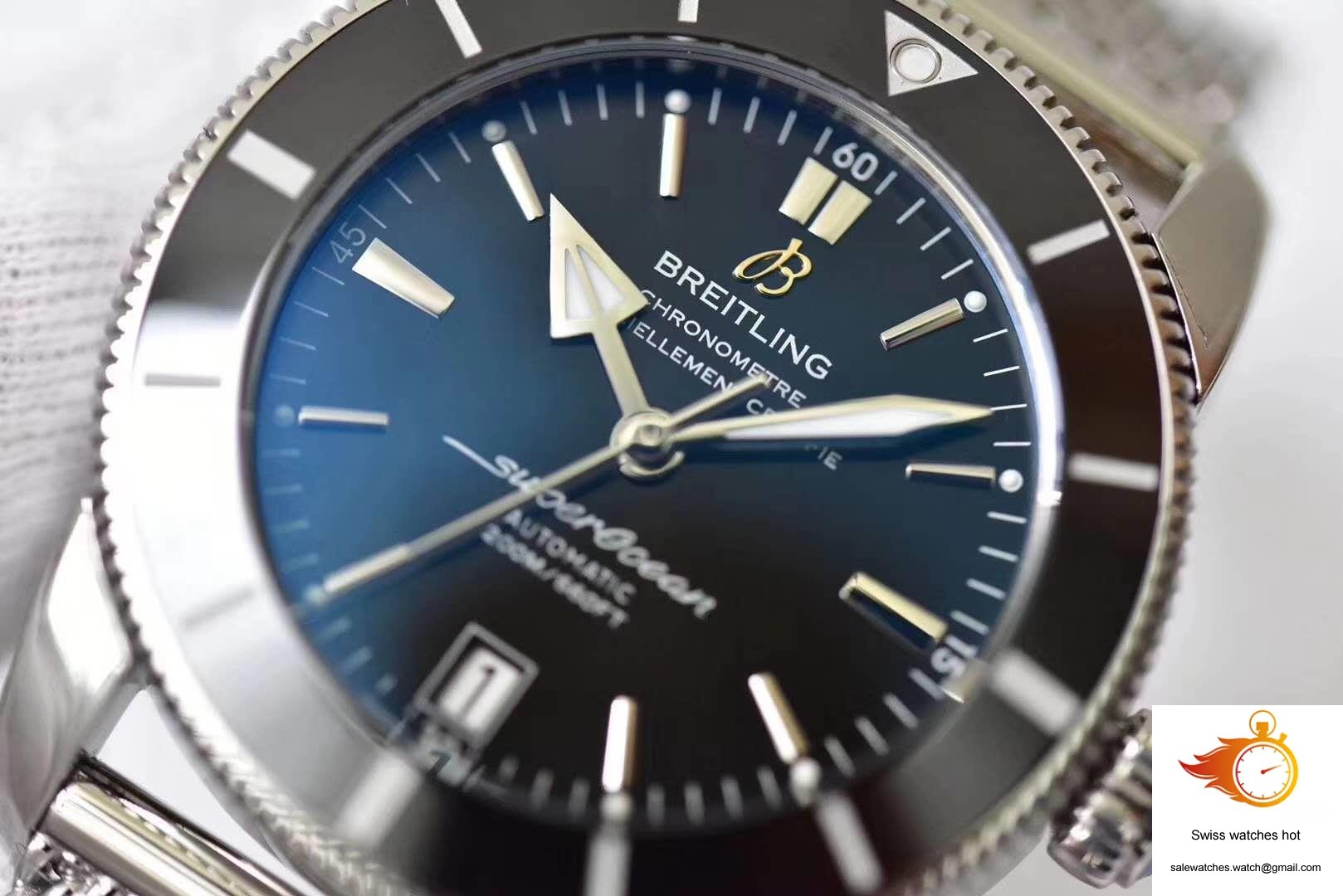 Breitling Superocean Heritage II 42 AB2010121B1A1 GF Factory Blue Dial 4 Breitling Superocean Heritage II 42 AB2010121B1A1 GF Factory Blue Dial 4