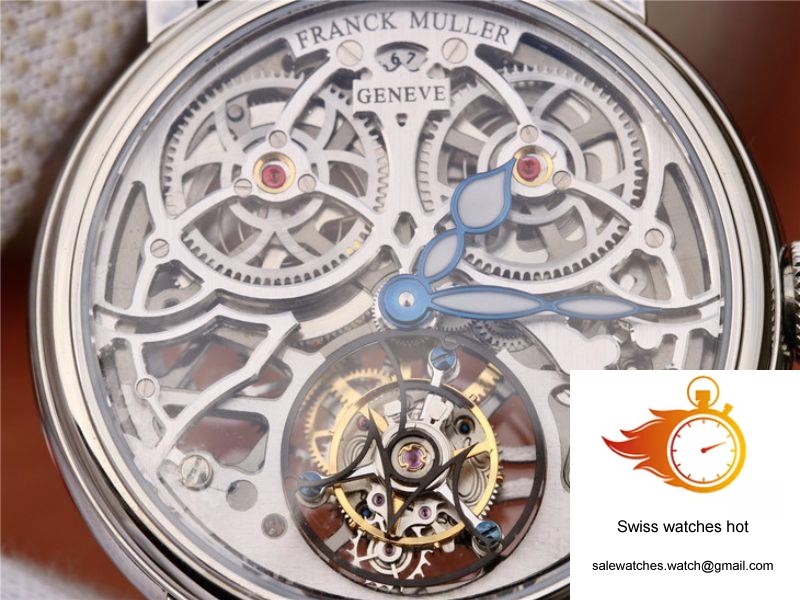 Franck Muller Giga Tourbillon 7048 T G SQT BR Silver Skeleton Dial 4 Franck Muller Giga Tourbillon 7048 T G SQT BR Silver Skeleton Dial 4