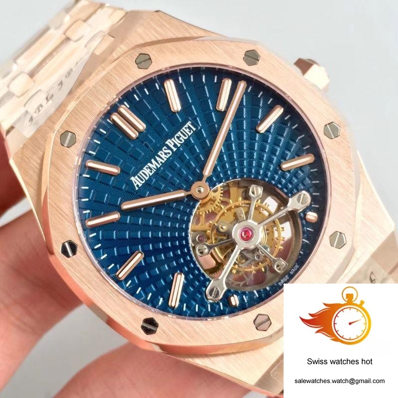 Audemars Piguet Royal Oak Tourbillon Extra Thin 26522 R8 Factory Blue Dial 4 Audemars Piguet Royal Oak Tourbillon Extra Thin 26522 R8 Factory Blue Dial 4