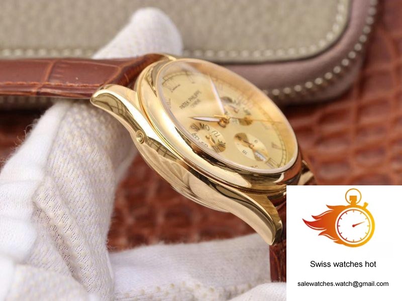 Patek Philippe Annual Calendar 5035J Gold Dial 4 Patek Philippe Annual Calendar 5035J Gold Dial 4