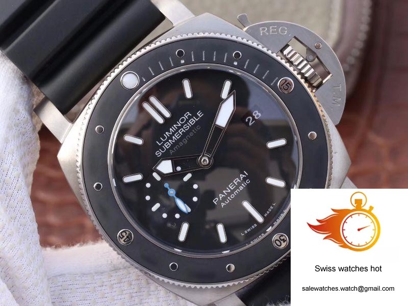 Panerai Luminor Submersible 1950 Amagnetic 3 Days PAM1389 VS Factory Black Dial 4 Panerai Luminor Submersible 1950 Amagnetic 3 Days PAM1389 VS Factory Black Dial 4
