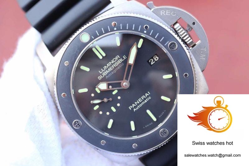 Panerai Luminor Submersible 1950 Amagnetic 3 Days PAM389 VS Factory V2 Black Dial 4 Panerai Luminor Submersible 1950 Amagnetic 3 Days PAM389 VS Factory V2 Black Dial 4