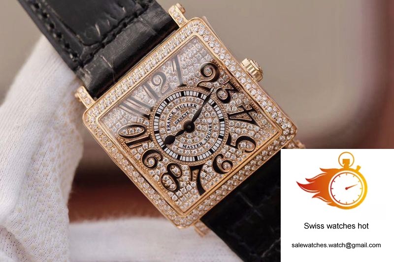 Franck Muller Master Square Ladies 6002 M QZ D GF Factory Diamond Dial 4 Franck Muller Master Square Ladies 6002 M QZ D GF Factory Diamond Dial 4