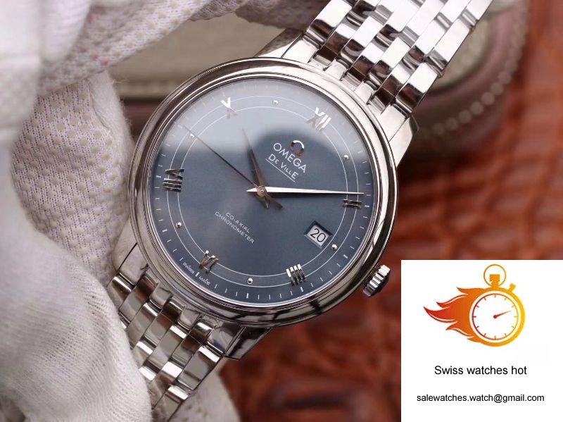 Omega De Ville Prestige 424.10.40.20.03.002 MKS Factory Blue Dial 4 Omega De Ville Prestige 424.10.40.20.03.002 MKS Factory Blue Dial 4