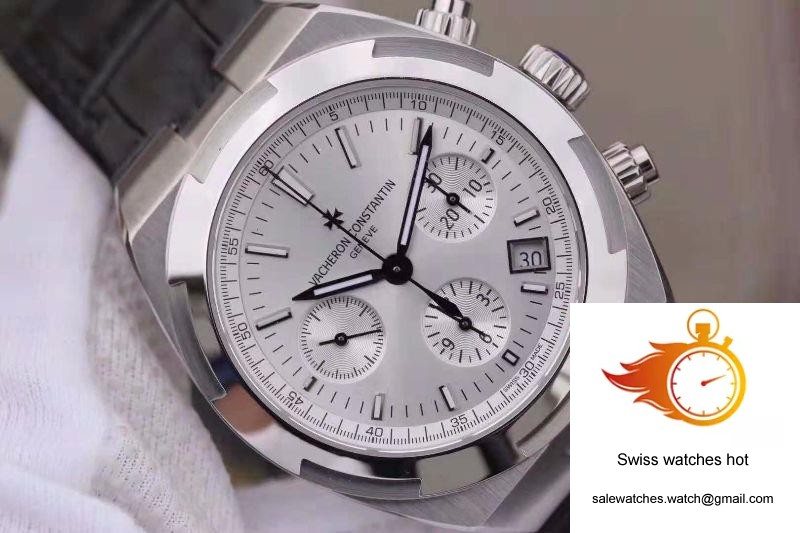 Vacheron Constantin Overseas Chronograph 5500V/110A-B075 8F Factory Silver Dial 4 Vacheron Constantin Overseas Chronograph 5500V/110A-B075 8F Factory Silver Dial 4