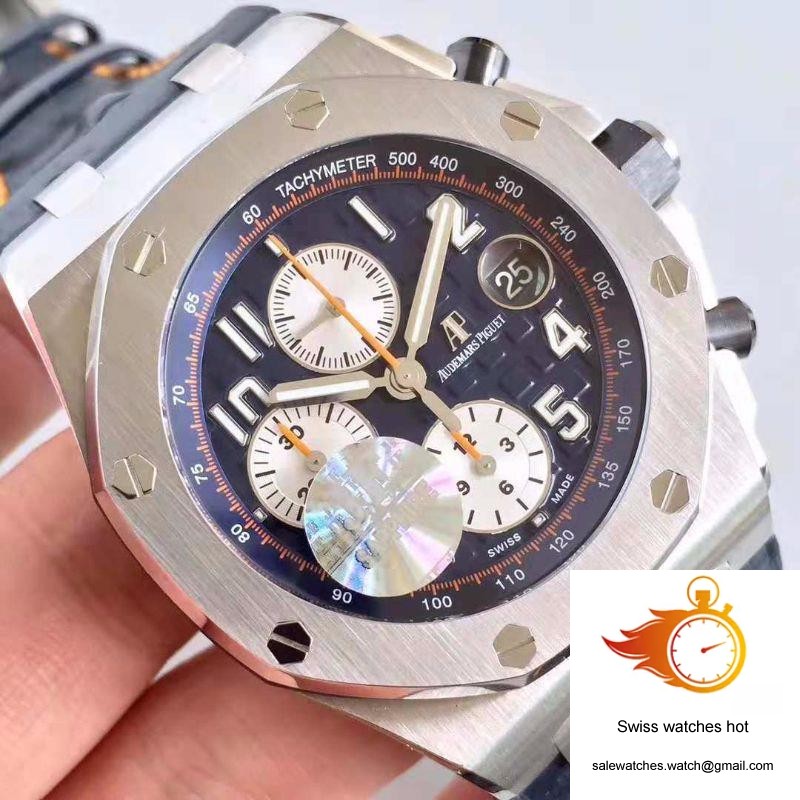 Audemars Piguet Royal Oak Offshore Navy 26470ST.OO.A027CA.01 JF Factory V2 Blue Dial 4 Audemars Piguet Royal Oak Offshore Navy 26470ST.OO.A027CA.01 JF Factory V2 Blue Dial 4