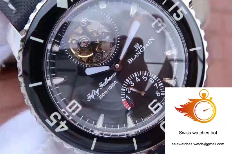 Blancpain Fifty Fathoms Tourbillon 8 Days 5025-1530-52A Black Dial 4 Blancpain Fifty Fathoms Tourbillon 8 Days 5025-1530-52A Black Dial 4