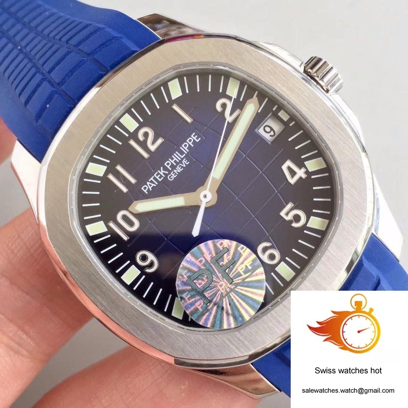 Patek Philippe Aquanaut 5168G-001 PF Factory Black-blue Dial 4 Patek Philippe Aquanaut 5168G-001 PF Factory Black-blue Dial 4