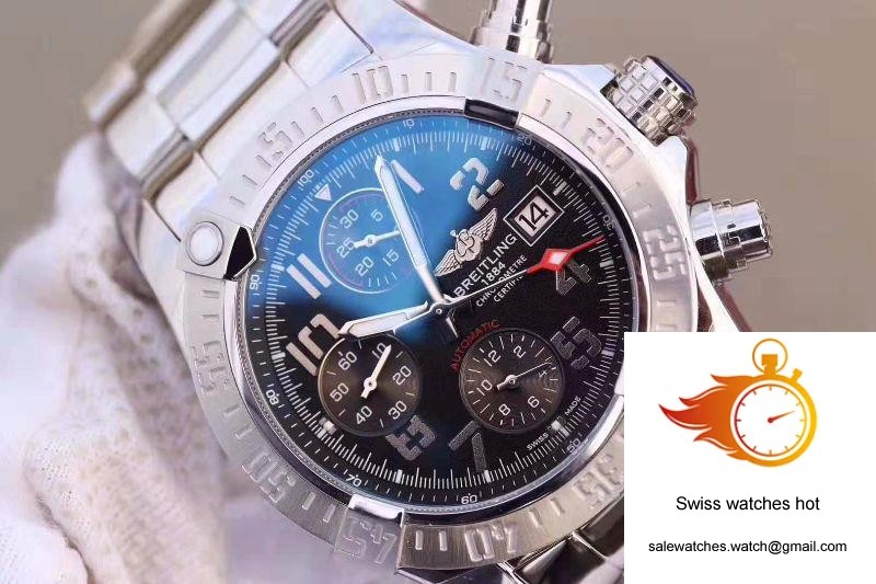 Breitling Avenger II A1337111BC28168A 43MM GF Factory Black Dial 4 Breitling Avenger II A1337111BC28168A 43MM GF Factory Black Dial 4