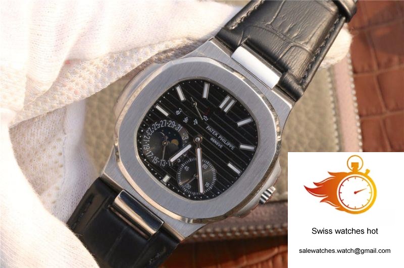 Patek Philippe Nautilus Moonphase 5712G-001 Black Dial 4 Patek Philippe Nautilus Moonphase 5712G-001 Black Dial 4
