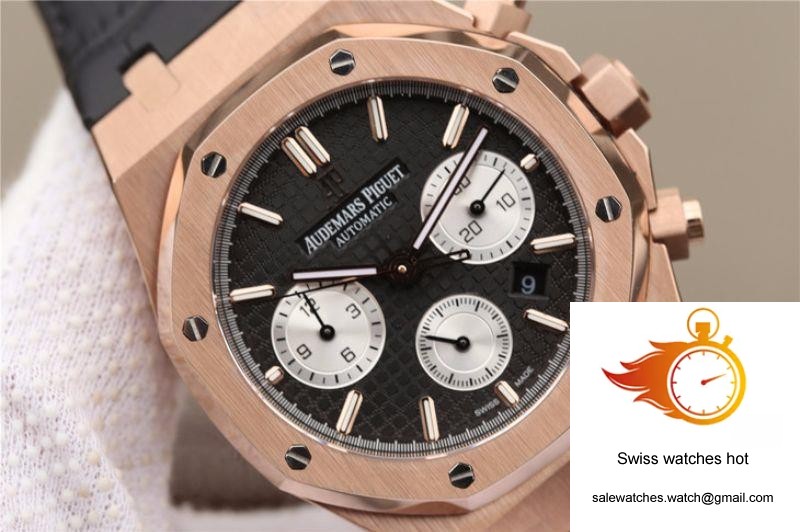 Audemars Piguet Royal Oak Chronograph 26331OR.OO.1220OR OM Factory Black Dial 4 Audemars Piguet Royal Oak Chronograph 26331OR.OO.1220OR OM Factory Black Dial 4