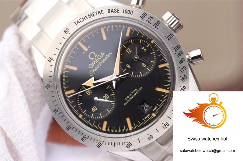 Omega Speedmaster 57 Co-Axial Chronograph 331.10.42.51.01.002 OM Factory Black Dial 4 Omega Speedmaster 57 Co-Axial Chronograph 331.10.42.51.01.002 OM Factory Black Dial 4