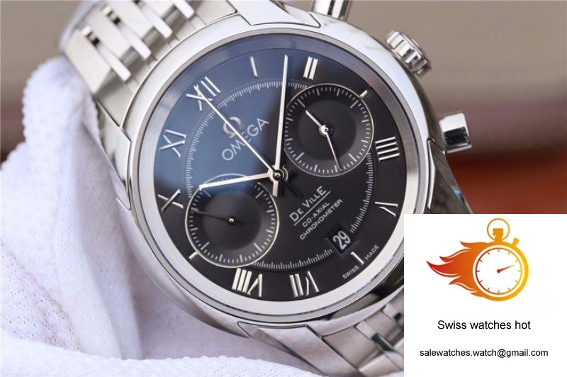 Omega De Ville Chronograph 42MM 431.10.42.51.01.001 OM Factory Black Dial 4 Omega De Ville Chronograph 42MM 431.10.42.51.01.001 OM Factory Black Dial 4