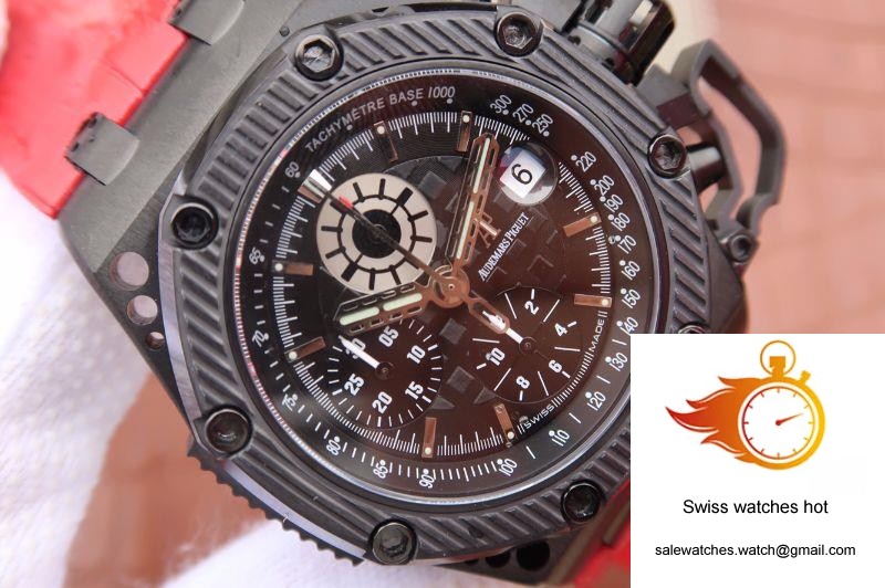 Audemars Piguet Royal Oak Offshore 26165IO.OO.A002CA.02 Noob Factory Black Dial 4 Audemars Piguet Royal Oak Offshore 26165IO.OO.A002CA.02 Noob Factory Black Dial 4