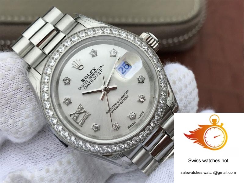 Rolex Lady Datejust 279136RBR 28mm Silver Dial 4 Rolex Lady Datejust 279136RBR 28mm Silver Dial 4