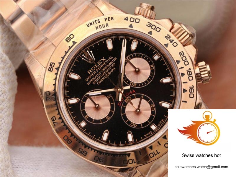 Rolex Daytona Cosmograph 116508-001 JH Factory Black Dial 4 Rolex Daytona Cosmograph 116508-001 JH Factory Black Dial 4