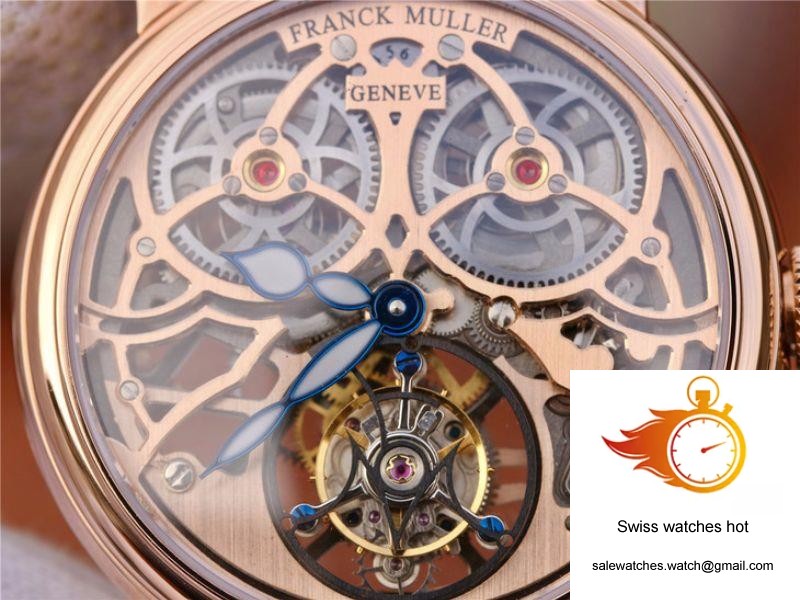 Franck Muller Giga Tourbillon 18K Rose Gold Skeleton Dial 4 Franck Muller Giga Tourbillon 18K Rose Gold Skeleton Dial 4