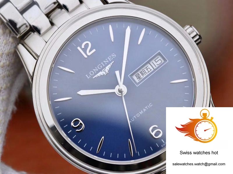 Longines Flagship Double Calendar L4.899.4.12.601 GK Factory Blue Dial 4 Longines Flagship Double Calendar L4.899.4.12.601 GK Factory Blue Dial 4
